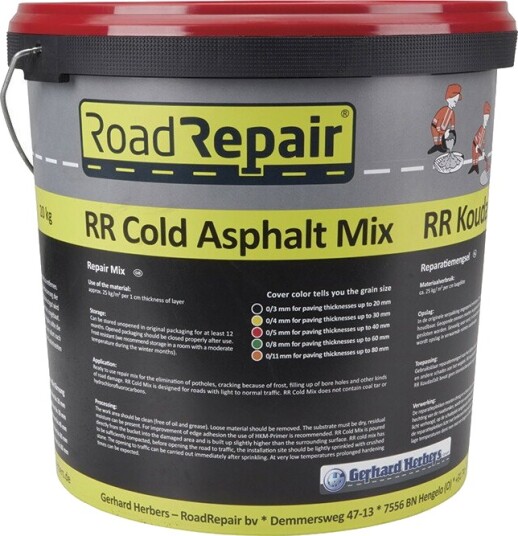 Roadrepair Reparasjonsasfalt 20 kg Roadrepair Reparasjonsasfalt 20 kg