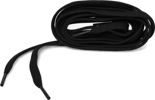 Timberland Flat Polyester Laces 52In / 132 Cm BLACK 52"/132 cm