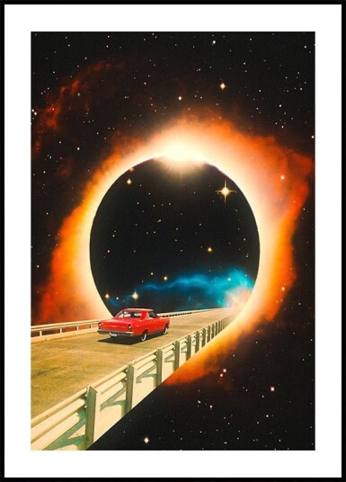 A Space Journey Begins Plakat / 30x40cm
