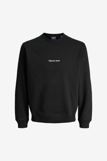 Jack & Jones Collegegenser jorNorrebro Emb Sweat Crew Svart