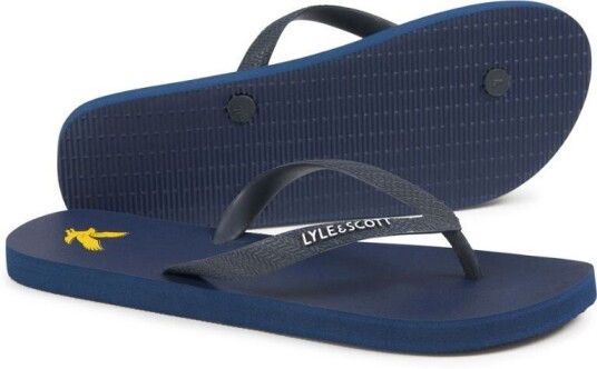 Lyle & Scott Flip Flop Herre Navy 42 Lyle & Scott Flip Flop Herre Navy 42