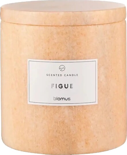 Blomus Scented Travertine Candle 11 Cm Ø 10 Cm Frabli Indian Tan Pink L 100CM
