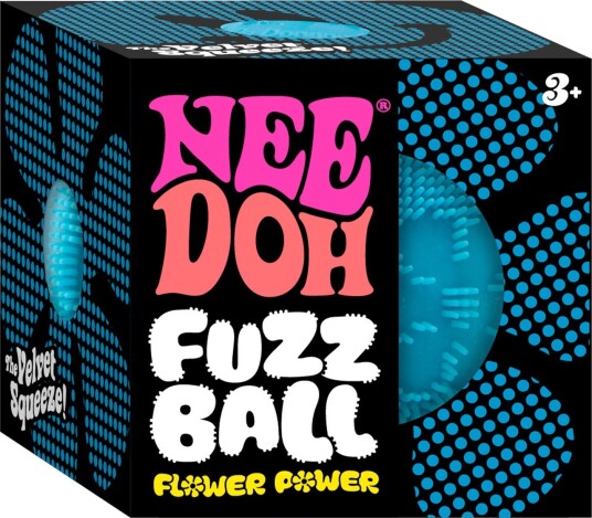 NeeDoh Fuzz Ball Flower Power 5 Asst. CDU