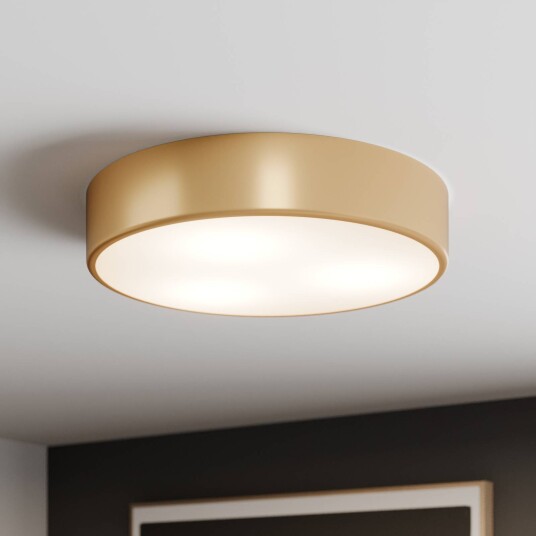 TEMAR LIGHTING Cleo taklampe Ø 40 cm IP20 gullfarget metall E27 TEMAR LIGHTING Cleo taklampe Ø 40 cm IP20 gullfarget metall E27