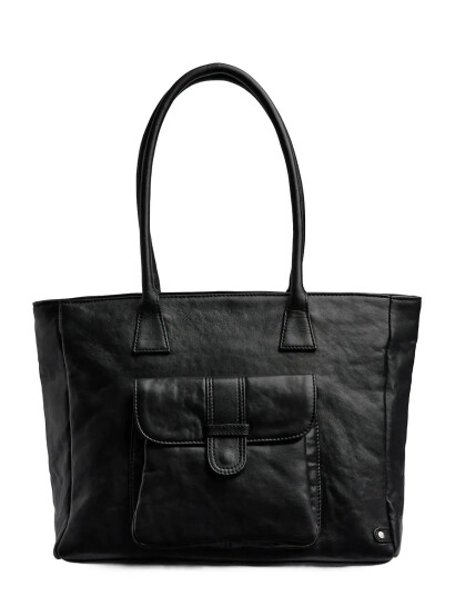 DEPECHE Powerfield Shoulderbag Black ONE SIZE DEPECHE Powerfield Shoulderbag Black ONE SIZE