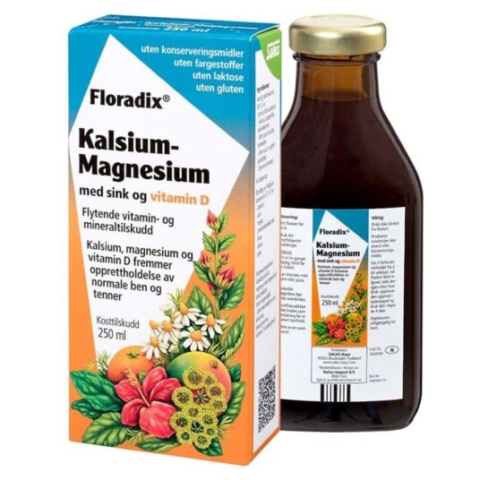 Floradix calcium magnesium sink 250ml Floradix calcium magnesium sink 250ml