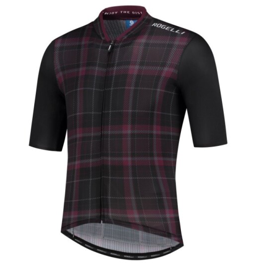 Rogelli Style Jersey Sort/Bordeaux