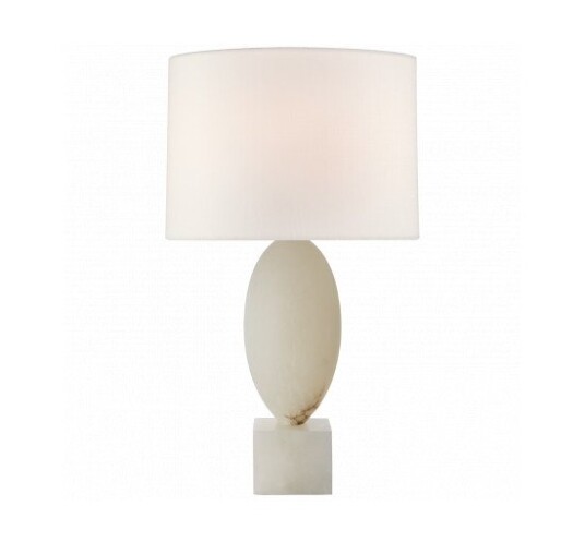 Versa Large Table Lamp Alabaster