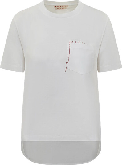 Marni Dame Topper Hvit M, Marni Dame Topper Hvit M,