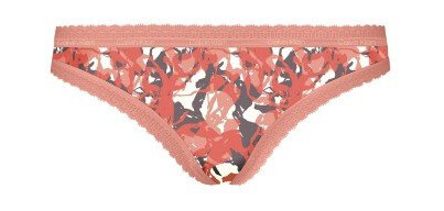 Calvin Klein Truser Bottoms Up Refresh Thong Orange m?nster polyamid X-Large Dame