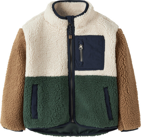 Name It Nmmmacey Teddy Jacket Block Noos Green 80