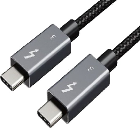 Extra Digital Kabelis Thunderbolt 3, Usb-C - Usb-C, 40 Gbps, 100W, 20V/5A, 5K/60Hz, 2M