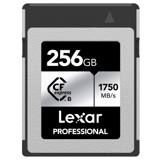 Lexar CFexpress Pro Silver 256GB Type B. R1000/W600 MB/s