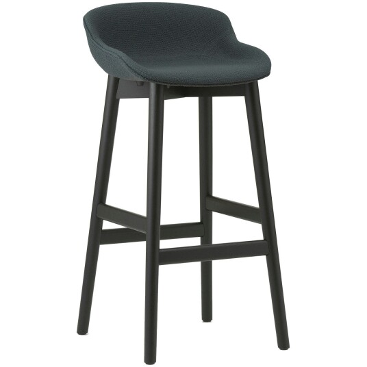 Normann Copenhagen Hyg Barstol 75 cm Mørkegrå / Svart Eik