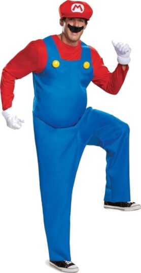 Super Mario kostyme voksen Super Mario kostyme voksen