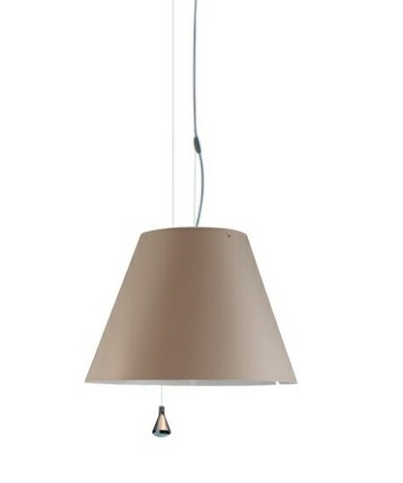 Luceplan - Costanza Pendel Up/Down Shaded Stone Luceplan - Costanza Pendel Up/Down Shaded Stone