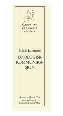 Økologisk Kommunikasjon Av Niklas Luhmann