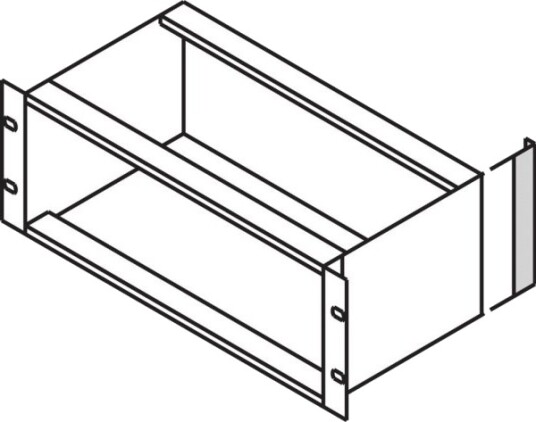 Schroff Rear Angle 4U 2 Stk./Kit Rack 24564299 Schroff Rear Angle 4U 2 Stk./Kit Rack 24564299