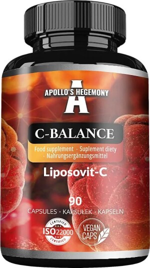 C-Balance – Liposomal Vitamin C 1000 mg per porsjon, 90 vegkapsler