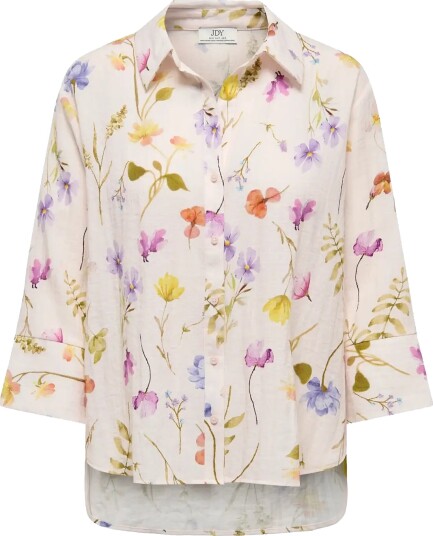 JDY Jdyviola Life 3/4 Shirt Wvn Noos Pink S JDY Jdyviola Life 3/4 Shirt Wvn Noos Pink S