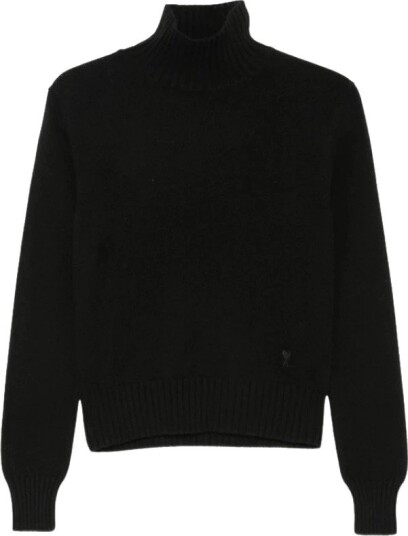 Ami Paris Dame Strikkevarer Svart XS,