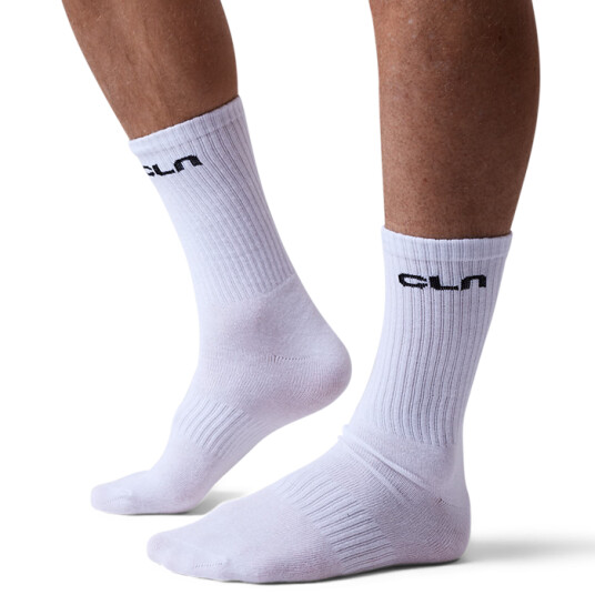 CLN Team Sock, White Vit 43-45