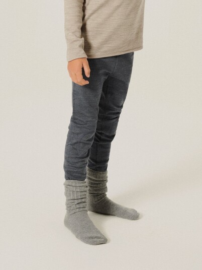 Name It Wuppo ull/bomull legging til kids ombre blue 146/152 Name It Wuppo ull/bomull legging til kids ombre blue 146/152