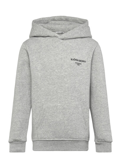 Björn Borg Borg Essential 1 Hoodie Grey 134 140 Björn Borg Borg Essential 1 Hoodie Grey 134 140