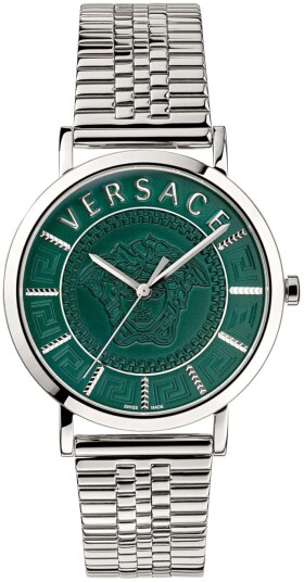 Versace Herreklokke VEJ400921 Essential Grønn/Stål Ø40 mm Versace Herreklokke VEJ400921 Essential Grønn/Stål Ø40 mm