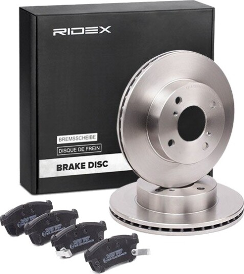 Bremseskiver og -klosser RIDEX 3405B1093