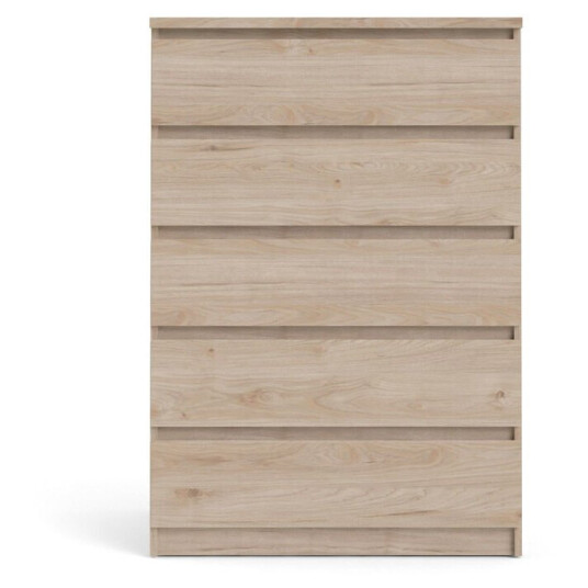 Nada kommode 5 skuffer Hickory dekor.