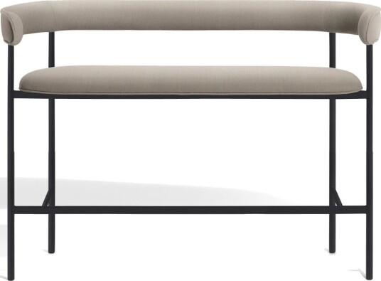 Møbel Copenhagen Font Bar Sofa 65 cm Trio 0205/Svart Understell