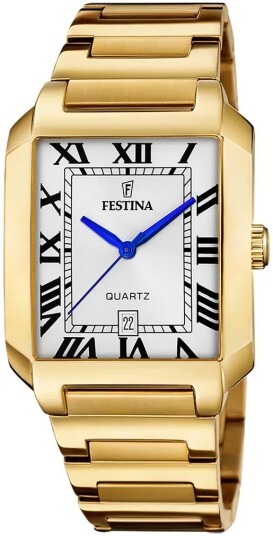 Festina Herreklokke F20678 1 Classic Sølvfarget/Gulltonet stål