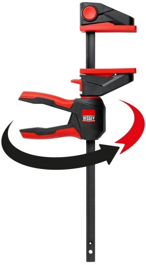 Bessey EZ360M Enhåndstvinge med Dreiargrep 150 mm x 60 mm