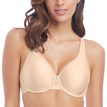 Wacoal BH Basic Beauty Full Figure Underwire Bra Beige polyamid E 85 Dame
