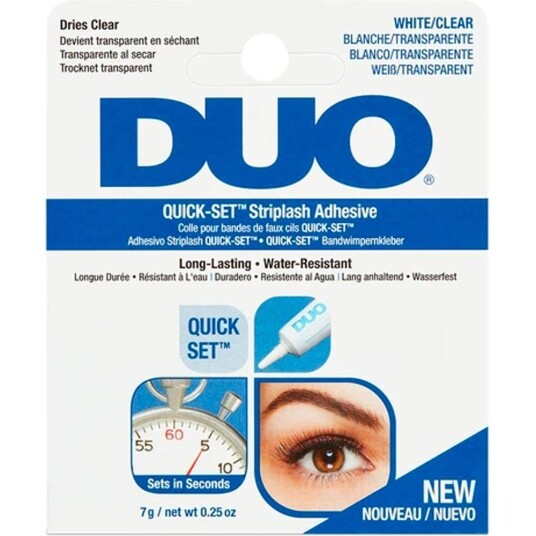 Ardell Duo Quick-Set Striplash Clear 7g Ardell Duo Quick-Set Striplash Clear 7g