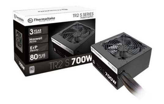 Thermaltake TR2 S 700W Strømforsyning (PSU) - 700 Watt - 120 mm - 80 Plus White sertifisert Thermaltake TR2 S 700W Strømforsyning (PSU) - 700 Watt - 120 mm - 80 Plus White sertifisert
