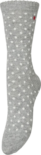 Becksöndergaard Dotted Wola Sock Grey ONE SIZE