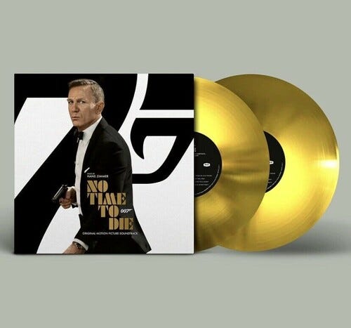 Hans Zimmer, Filmmusikk  James Bond: No Time To Die  LP/Vinyl