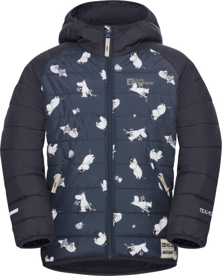Jack Wolfskin Kid's Moomin Ins Jacket Icon Midnight Sky 104 Jack Wolfskin Kid's Moomin Ins Jacket Icon Midnight Sky 104