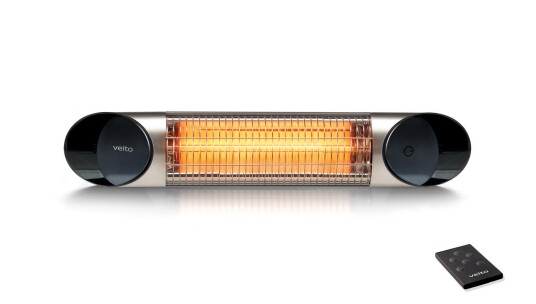 Veito Blade Mini 1200W Terrassevarmer m/fjernkontroll Veito Blade Mini 1200W Terrassevarmer m/fjernkontroll
