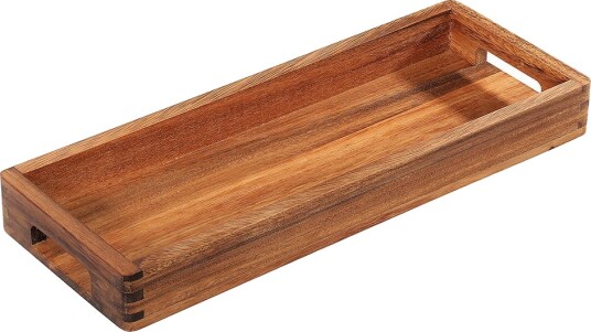 ZassenhauServeringsbrikke i akasietre 40x15x4,5 cm