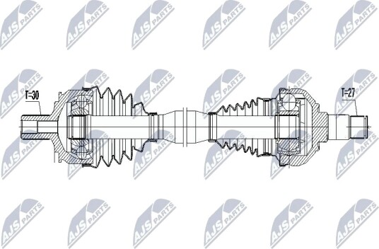 Nty Drivaksel NTY NPW ME 066 Nty Drivaksel NTY NPW ME 066