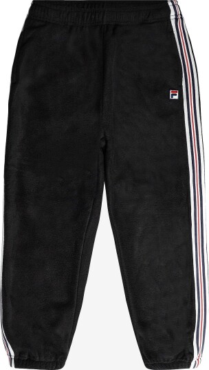 FILA Piccolino Taped Polar Fleece Pants BLACK 122 128