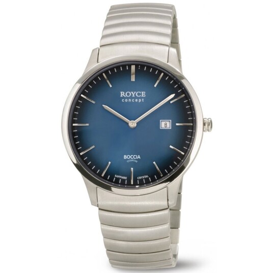 Boccia Titanium 3645-03 - Herre - 40 mm - Analog - Kvarts urverk - Safirglass Boccia Titanium 3645-03 - Herre - 40 mm - Analog - Kvarts urverk - Safirglass