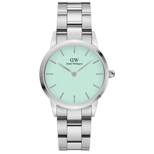 Daniel Wellington DW Klokke Iconic Link Mint 28mm Sølv Daniel Wellington DW Klokke Iconic Link Mint 28mm Sølv