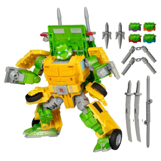 Transformers Turtles Party Wallop Figur Transformers Turtles Action Figur F9656