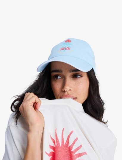 Roxy Live Forever Cap Blue ONE SIZE Roxy Live Forever Cap Blue ONE SIZE