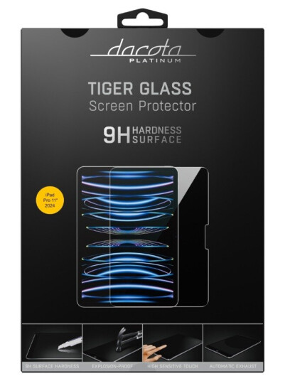 Dacota Platinum iPad Pro 11" (M4) Tiger Glass skjermbeskytter Dacota Platinum iPad Pro 11" (M4) Tiger Glass skjermbeskytter