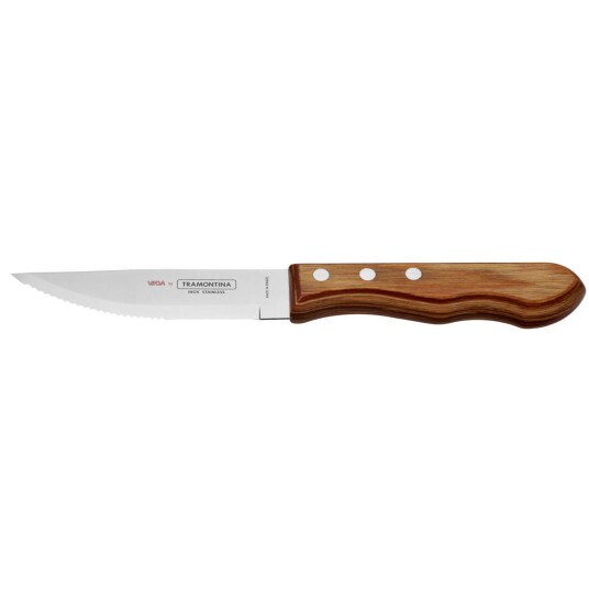 Vega Biffkniv Picanha 25 cm (L) Lysebrun 12 Stykk / Forpakning